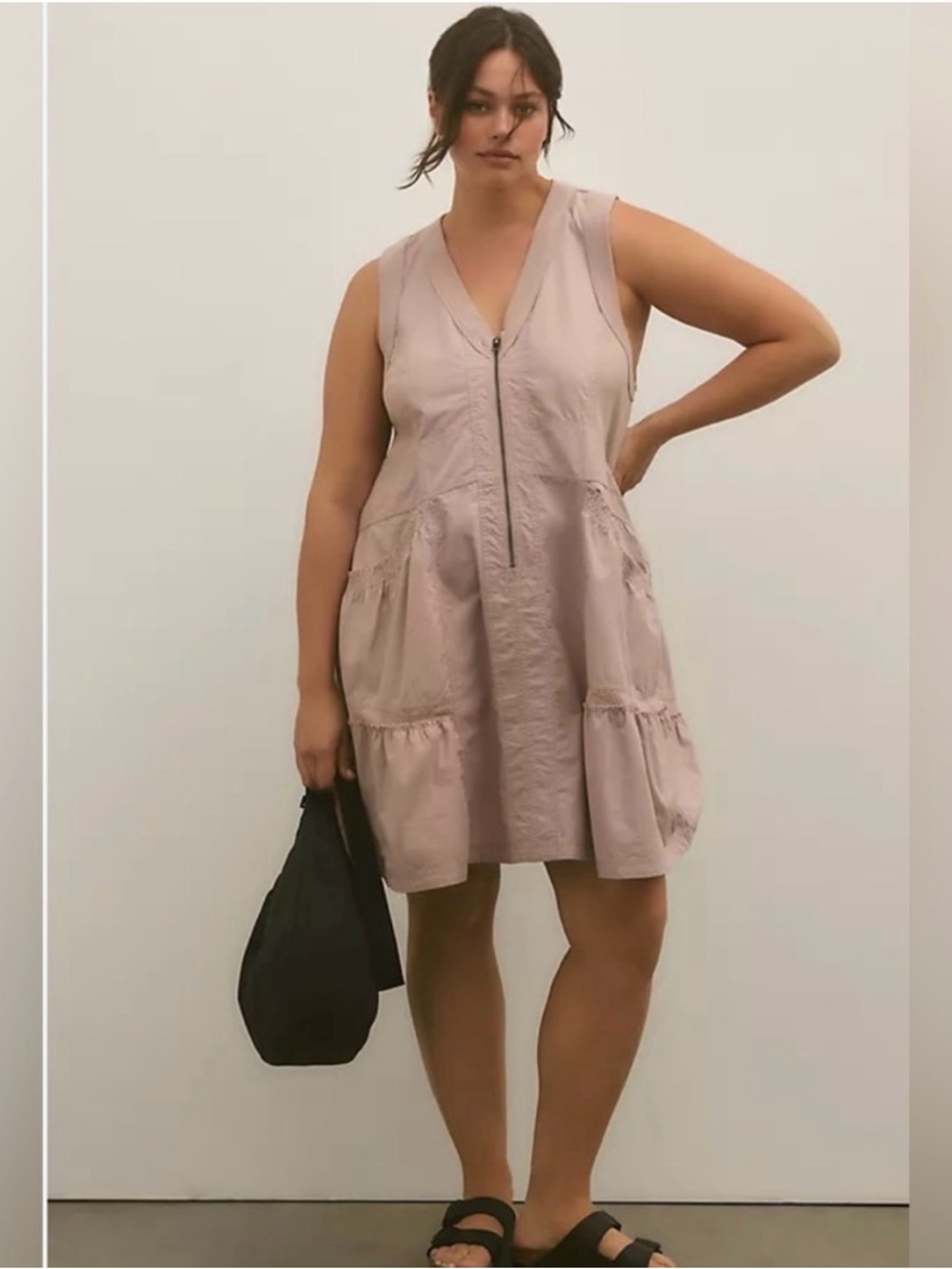 NWOT - Daily Practice Trek Utility Mini Dress - size medium